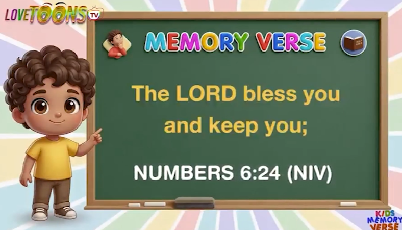 Episode 19 - Kids Memory Verse | Lovetoons TV